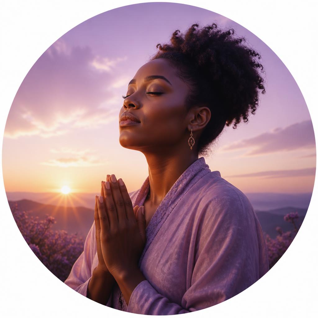 Maria in prayer